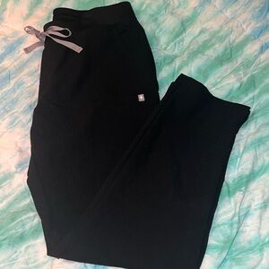 Figs scrub straight leg pant size large